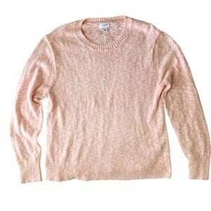J. Crew Light Peach Crewneck Sweater
